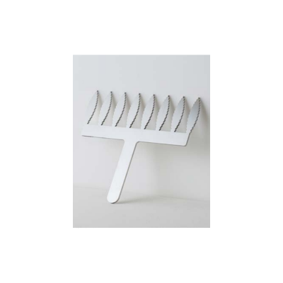 S/S Small Feather Comb by Frank Haasnoot - 60mm 